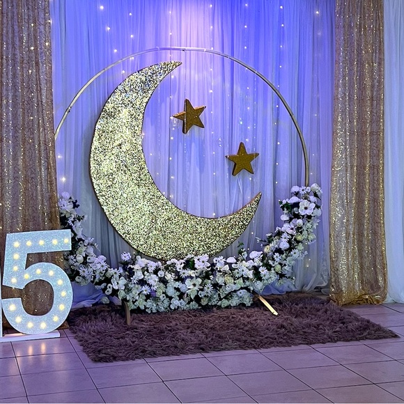 Quinceañera Navy blue dress - Picture 12 of 15